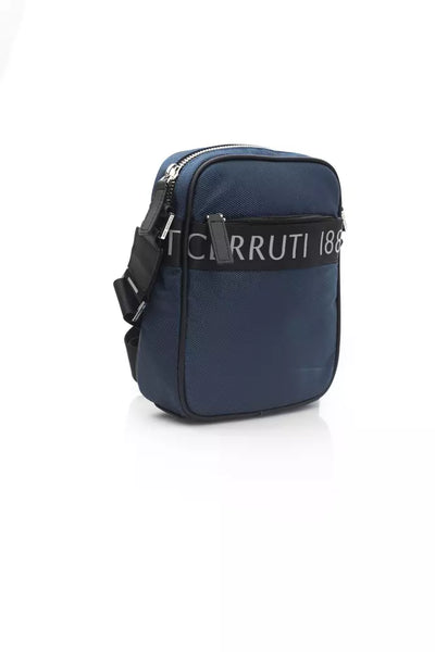 Cerruti 1881 Blaue Nylon Frauen Crossbody Tasche