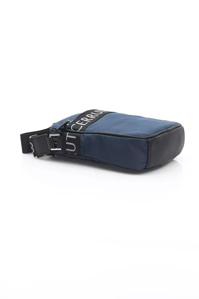 Cerruti 1881 Blaue Nylon Frauen Crossbody Tasche
