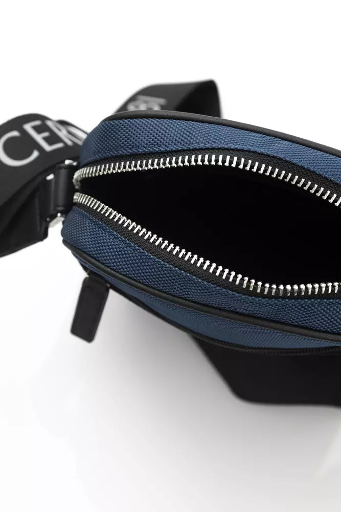 Cerruti 1881 Blaue Nylon Frauen Crossbody Tasche