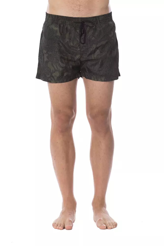 Roberto Cavalli Sport Armee Polyester Herren Bademode