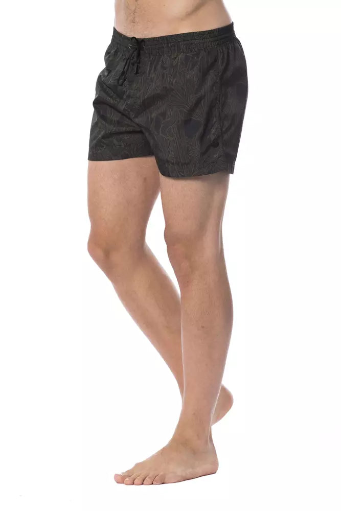 Roberto Cavalli Sport Armee Polyester Herren Bademode