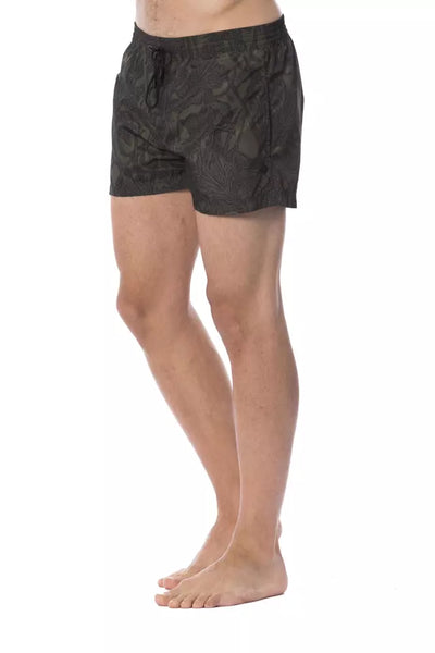 Roberto Cavalli Sport Armee Polyester Herren Bademode