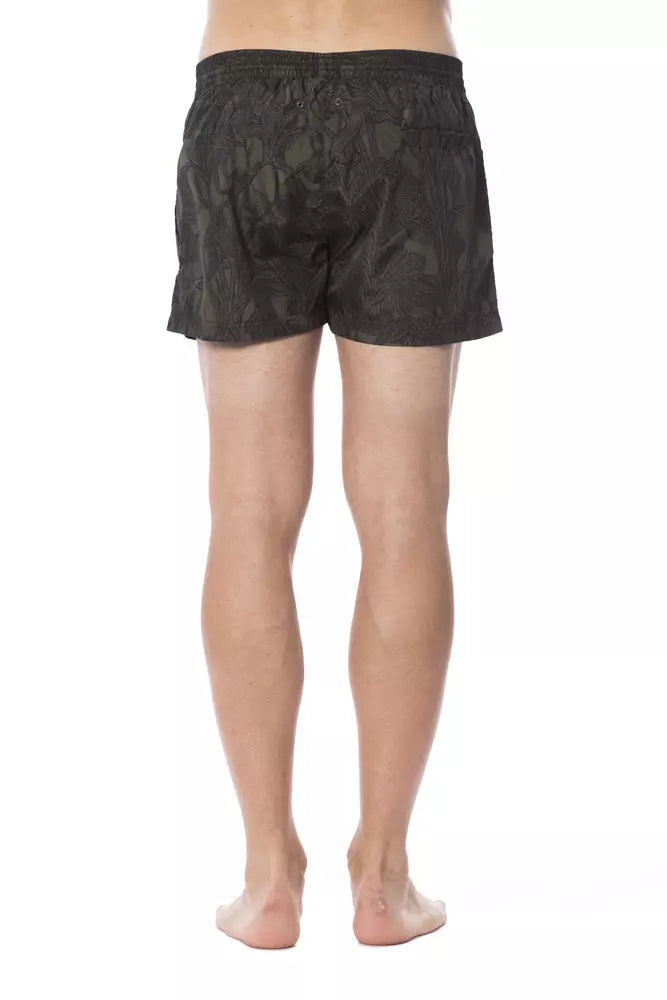 Roberto Cavalli Sport Armee Polyester Herren Bademode