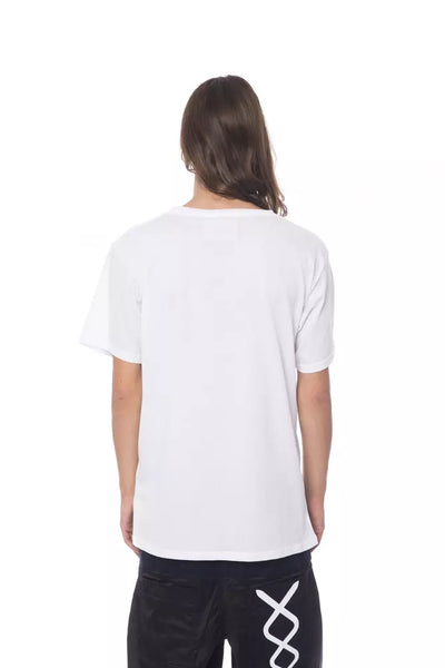 Nicolo Tonetto Weißes Baumwolle Männer T-Shirt