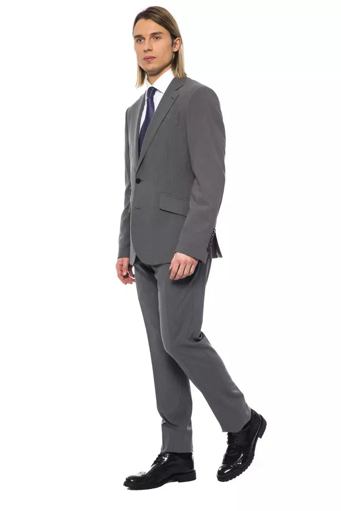 Billionaire Italian Couture Blazer aus grauer Wolle für Männer
