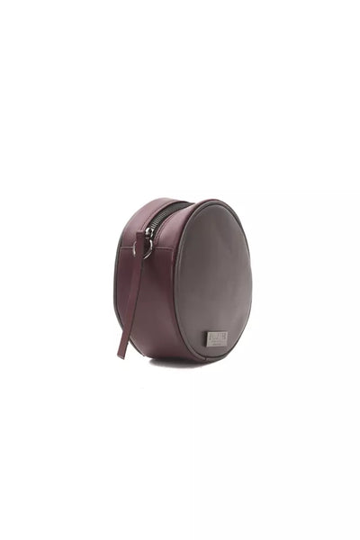 Pompei Donatella Burgundy Leder Frauen Crossbody Tasche