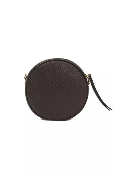 Pompei Donatella Braunes Leder Frauen Crossbody