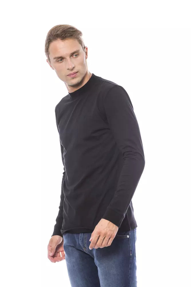 Verri Schwarzer Baumwollpullover für Männer