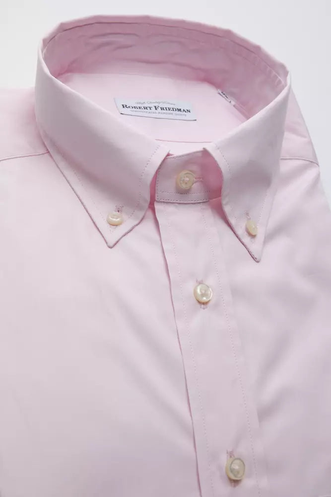 Robert Friedman Multicolor Baumwolle Männer Hemd