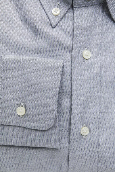 Robert Friedman Beige Baumwolle Männer Hemd