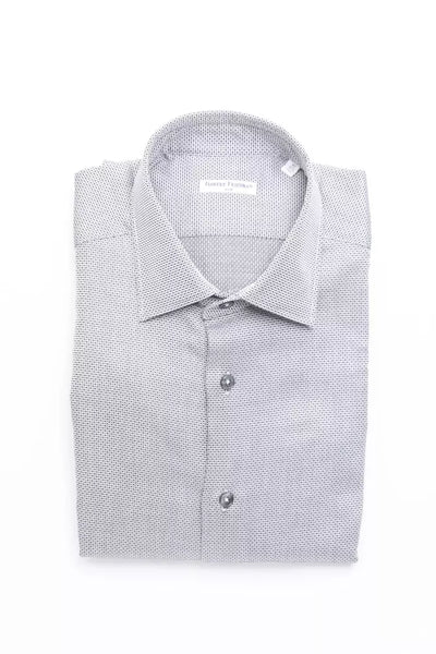 Robert Friedman Beige Baumwolle Männer Hemd