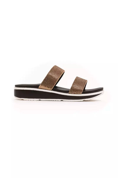 Péché Originel Beige Textil Damen Sandale