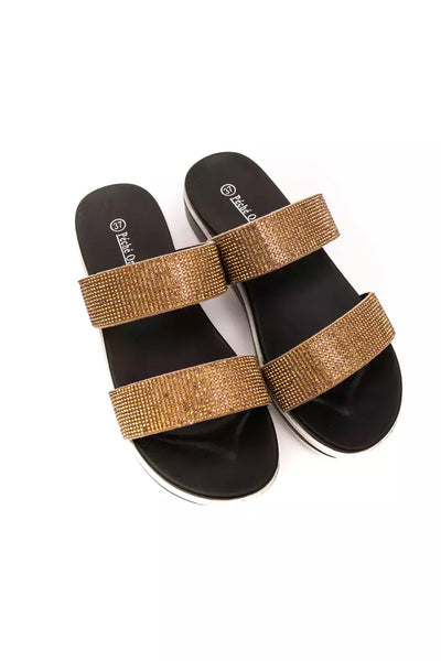 Péché Originel Beige Textil Damen Sandale