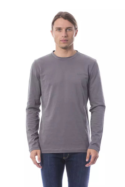 Verri "Graues Baumwoll-T-Shirt für Männer"