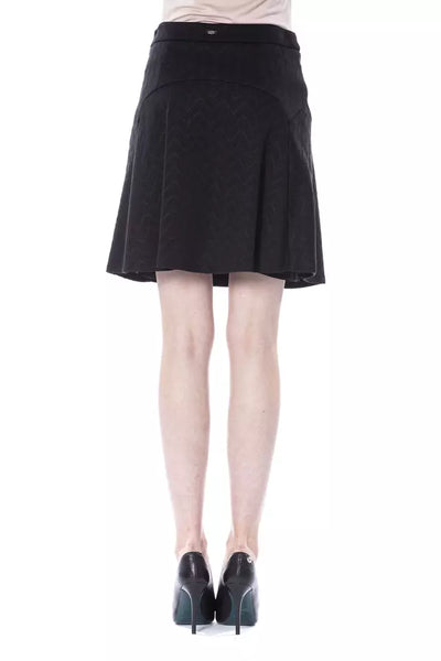 BYBLOS Schwarzer Polyester-Frauen-Rock
