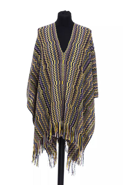 Missoni Multicolor Wolle Frauen Poncho