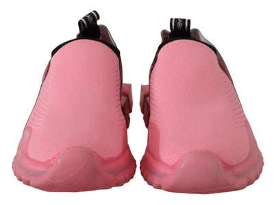 Dolce & Gabbana Rosa Low Top Slip On Casual Sorrento Turnschuhe