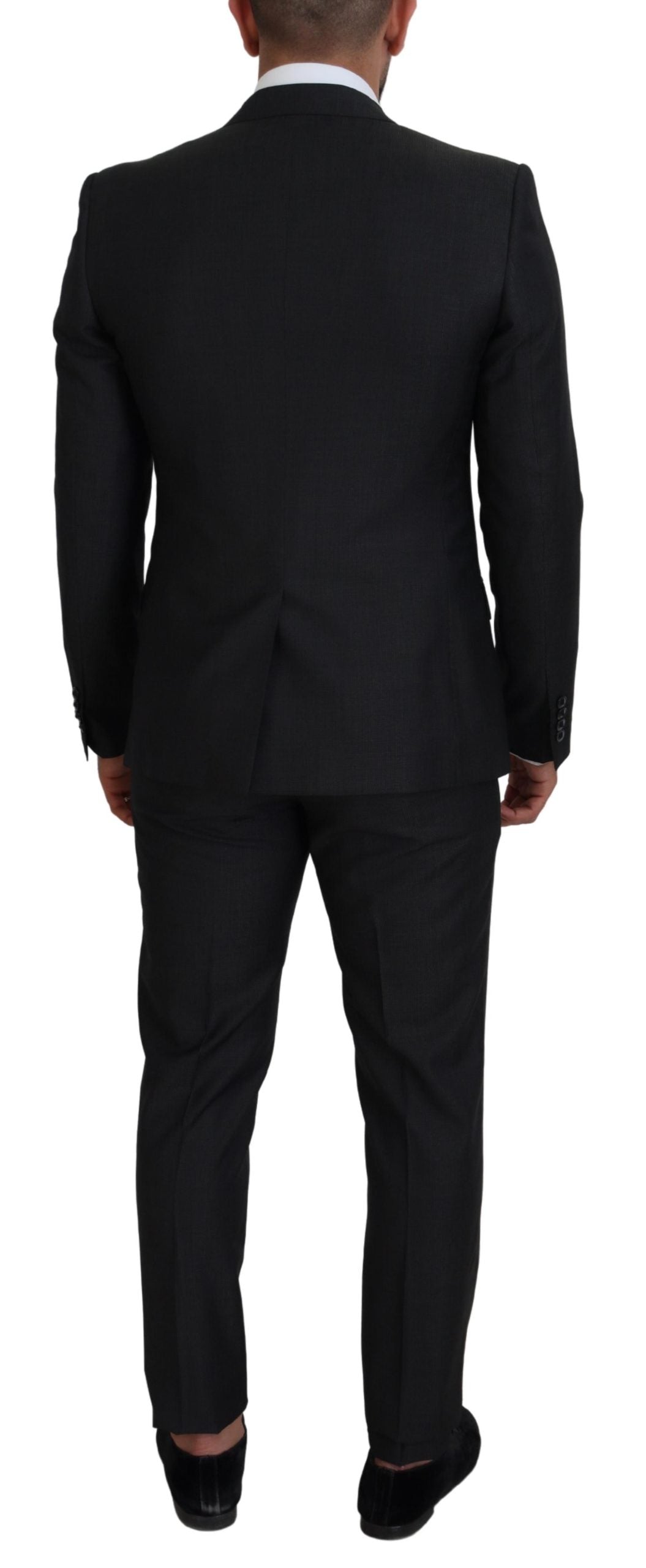 Dolce & Gabbana Grauer MARTINI 3 Stück Slim Fit Anzug
