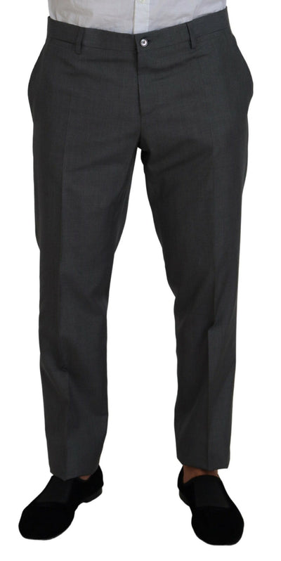 Dolce & Gabbana Grauer MARTINI 3 Stück Slim Fit Anzug