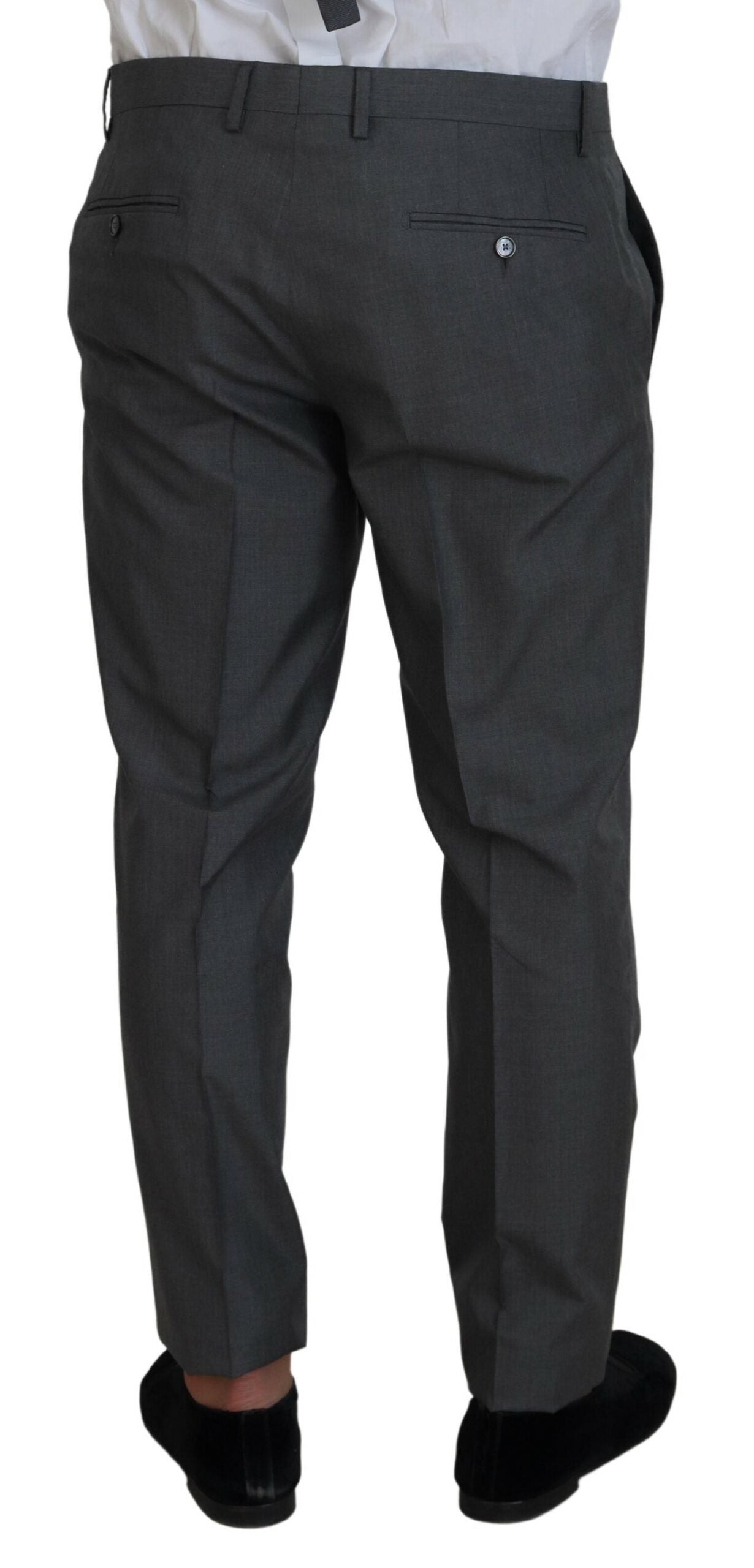 Dolce & Gabbana Grauer MARTINI 3 Stück Slim Fit Anzug