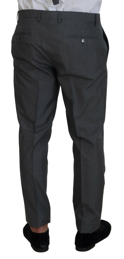 Dolce & Gabbana Grauer MARTINI 3 Stück Slim Fit Anzug