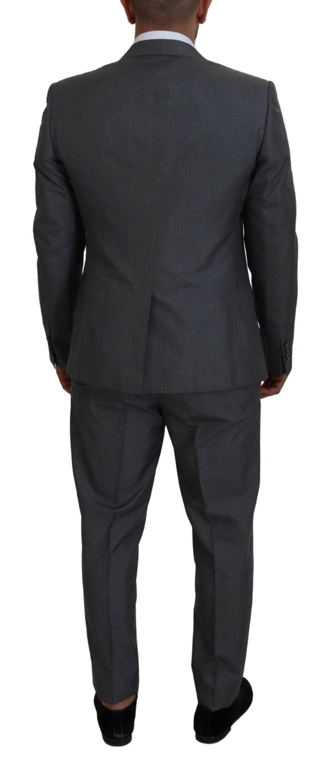 Dolce & Gabbana Grauer MARTINI 3 Stück Slim Fit Anzug