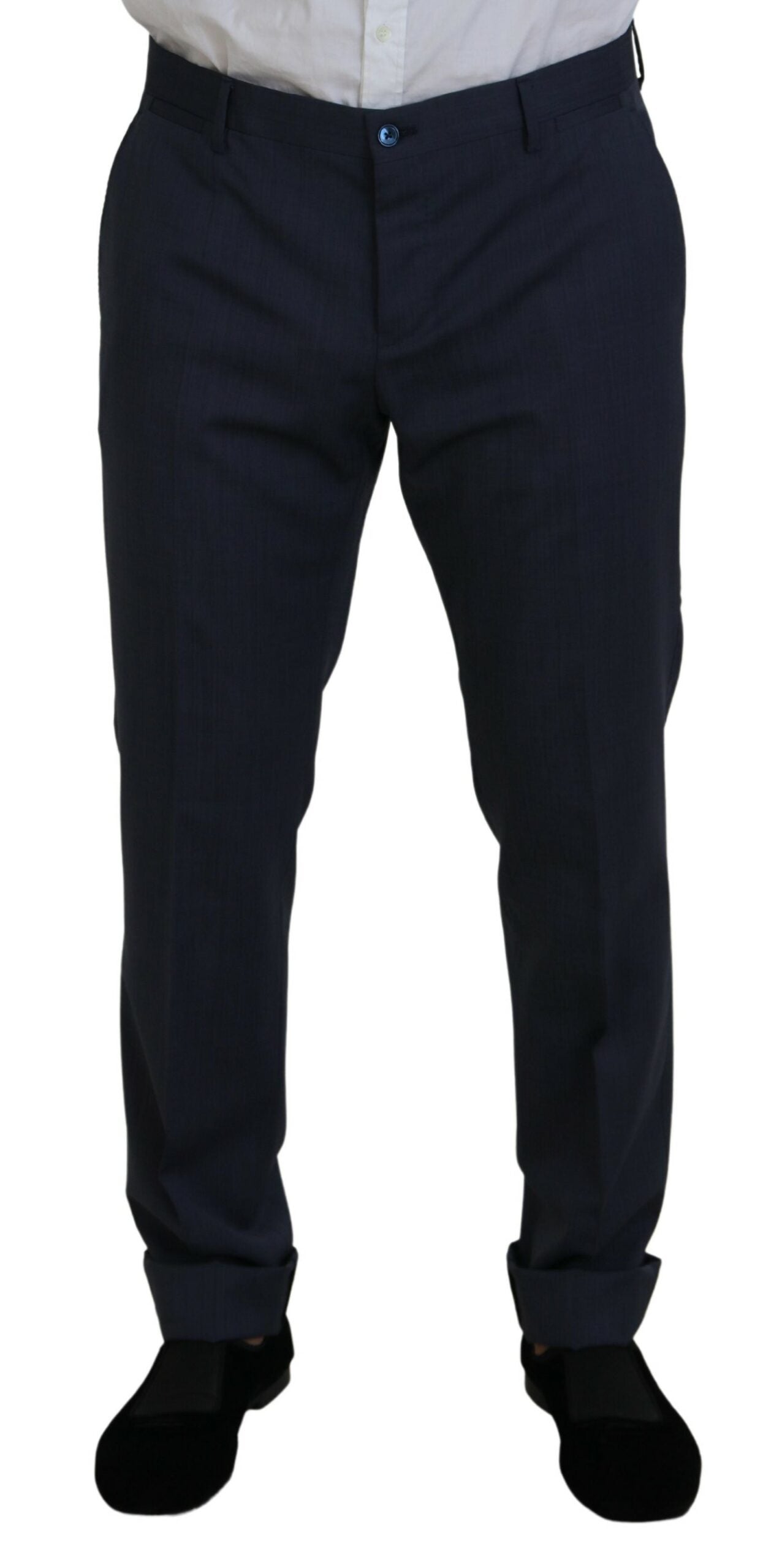 Dolce & Gabbana Blauer Wollanzug MARTINI 2 Piece Slim Fit Anzug