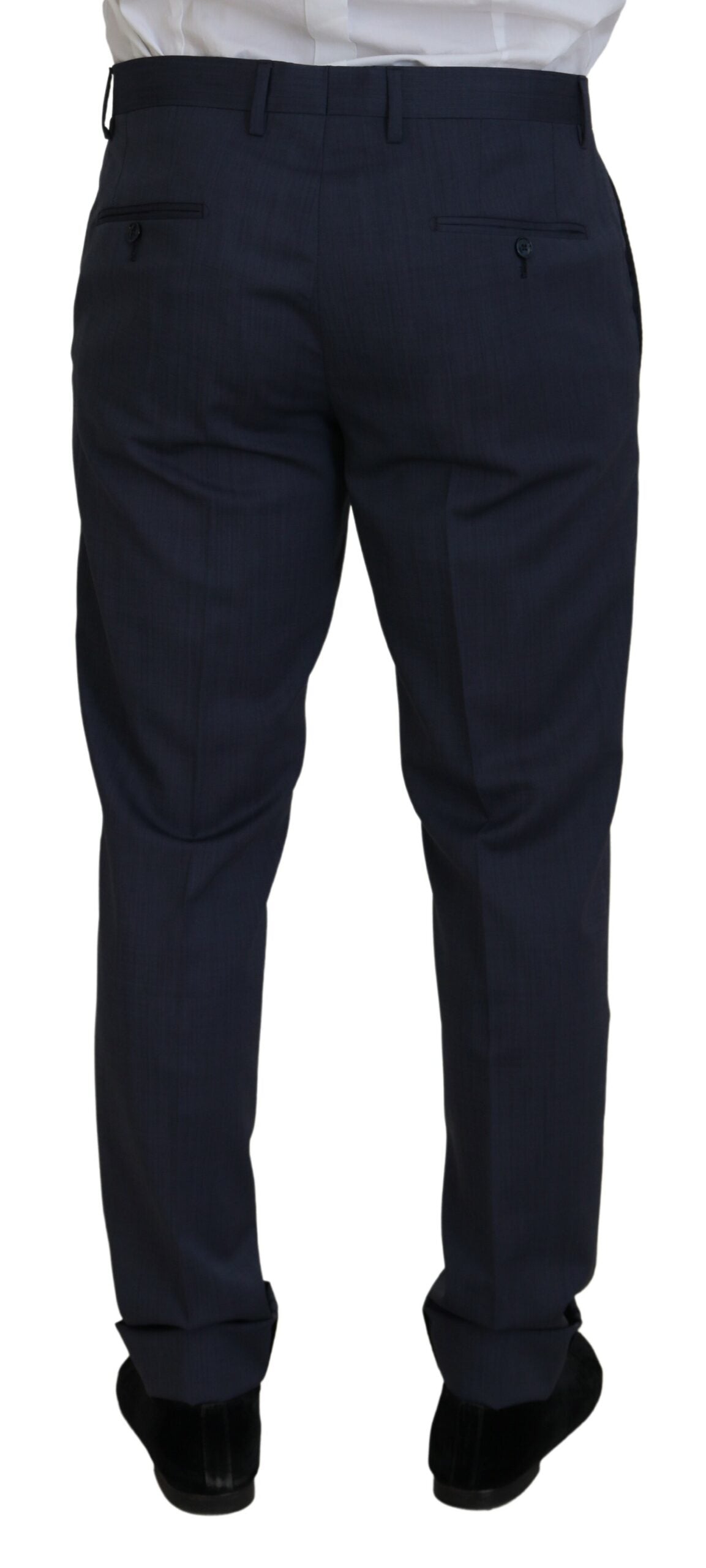 Dolce & Gabbana Blauer Wollanzug MARTINI 2 Piece Slim Fit Anzug