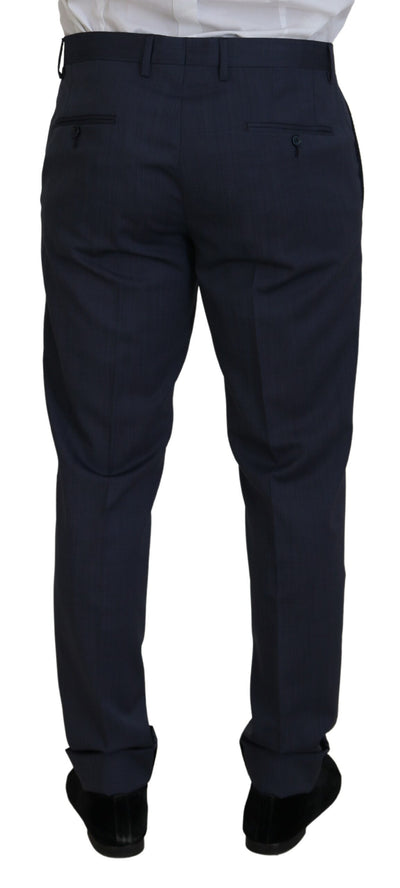 Dolce & Gabbana Blauer Wollanzug MARTINI 2 Piece Slim Fit Anzug
