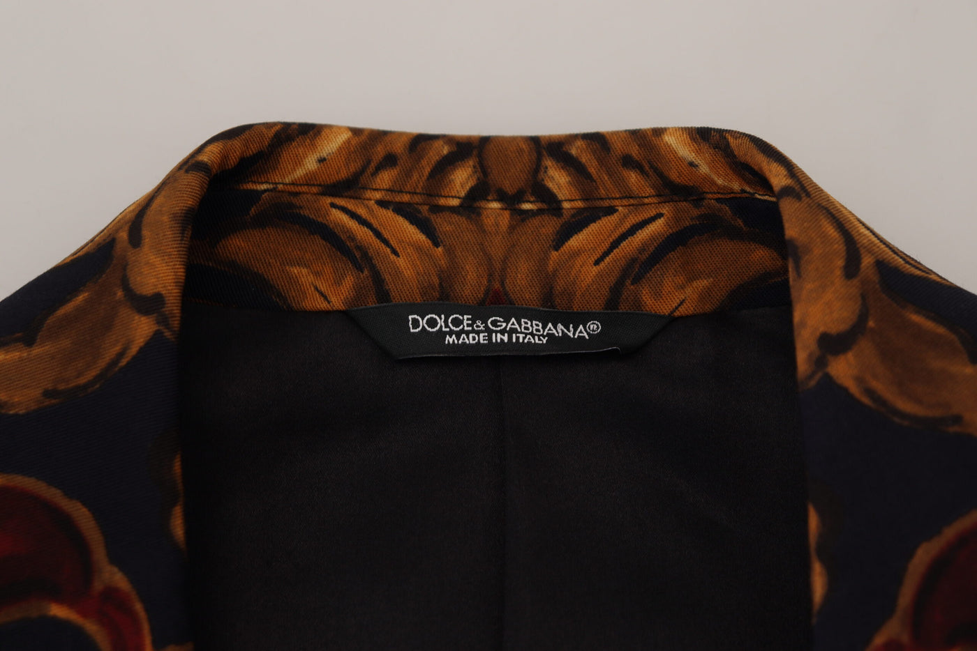 Dolce & Gabbana Multicolor Floral Einreihiger Martini-Blazer