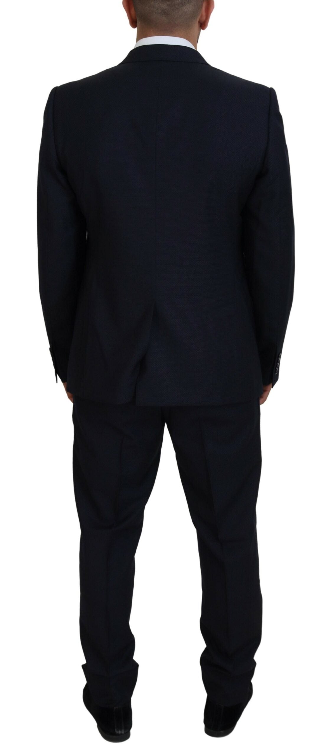 Dolce & Gabbana Blauer einreihiger 2-teiliger MARTINI Anzug