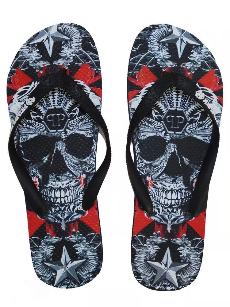 Philipp Plein Multicolor Polyester Damen Sandale