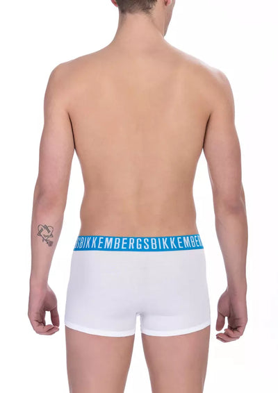 Bikkembergs Weiße Baumwolle Herrenkoffer