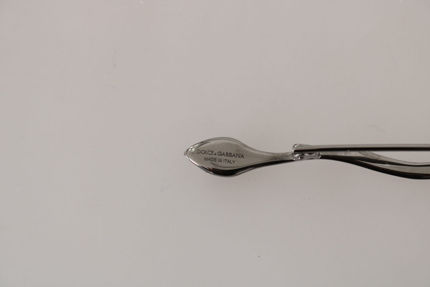 Dolce & Gabbana Silber Messing Kristall Spilla Serpente Brosche Pin