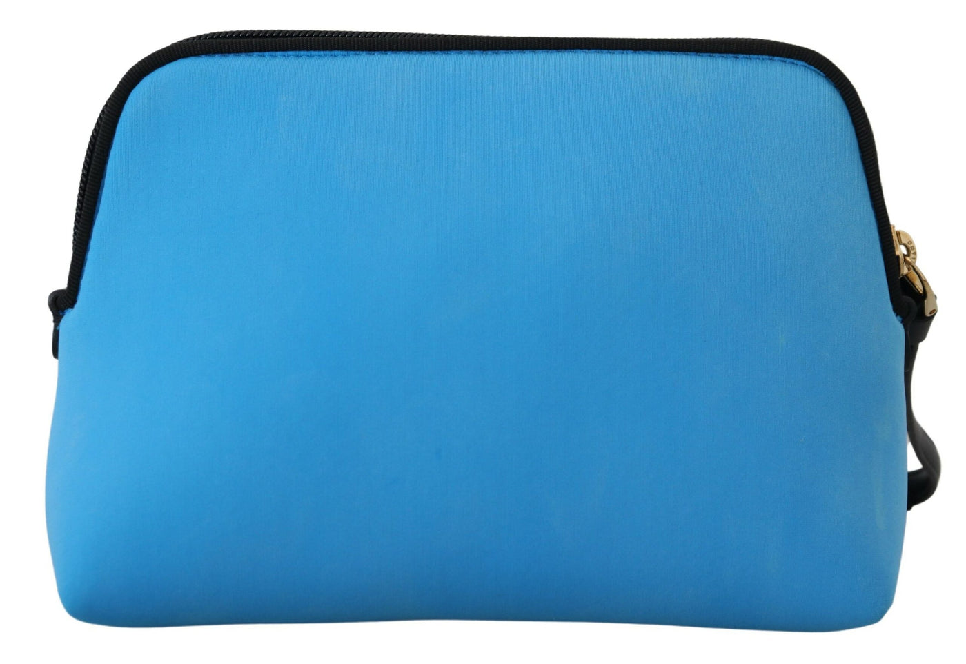 Dolce & Gabbana Handtäschchen mit blauem Logodruck und Leopardenmuster Toilettenbeutel