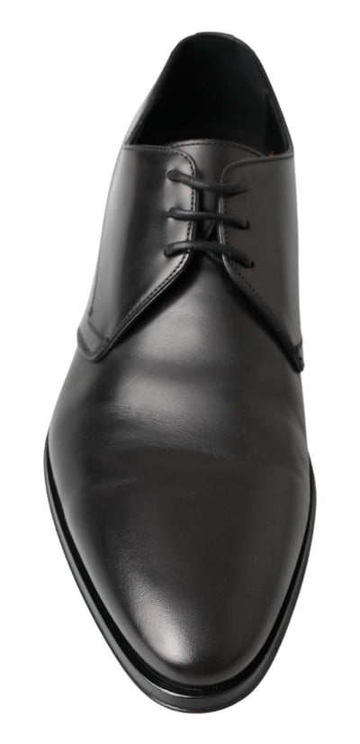 Dolce & Gabbana Schwarze Derby Schuhe für formelle Anlässe