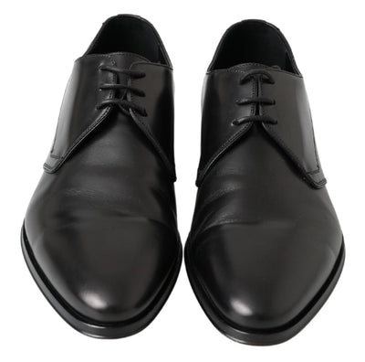 Dolce & Gabbana Schwarze Derby Schuhe für formelle Anlässe