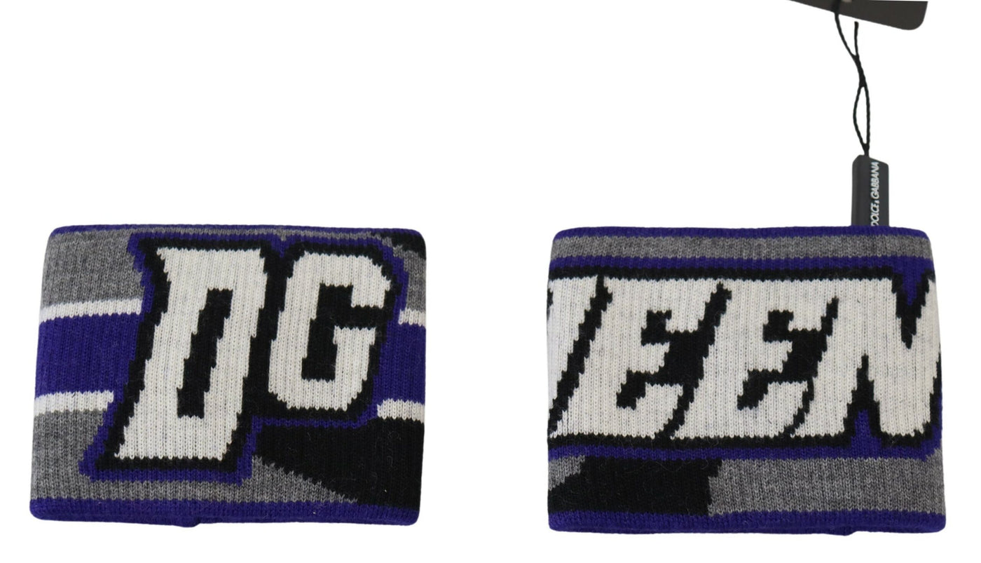 Dolce & Gabbana Lila Logo Zweiteiliges Set Armband