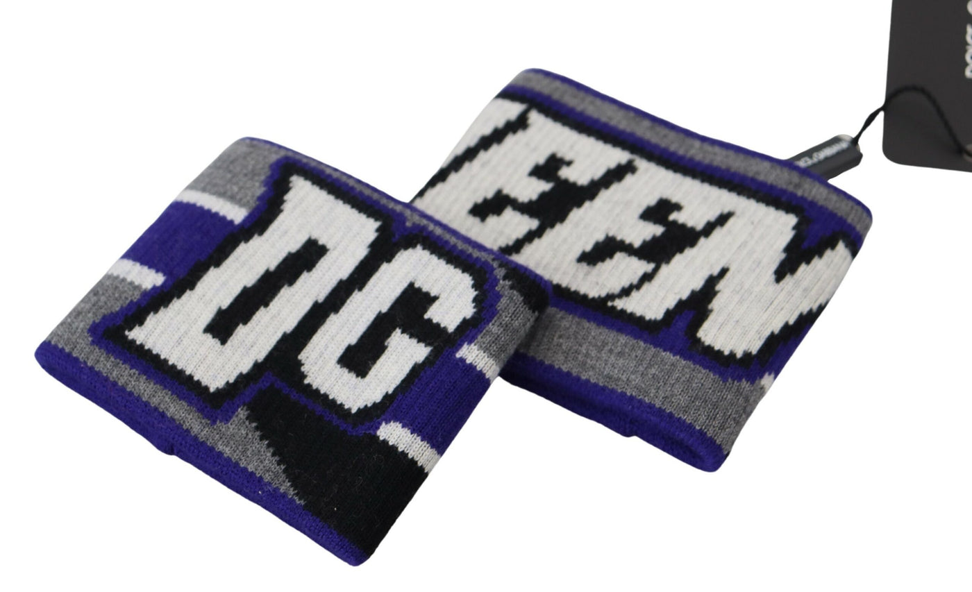 Dolce & Gabbana Lila Logo Zweiteiliges Set Armband
