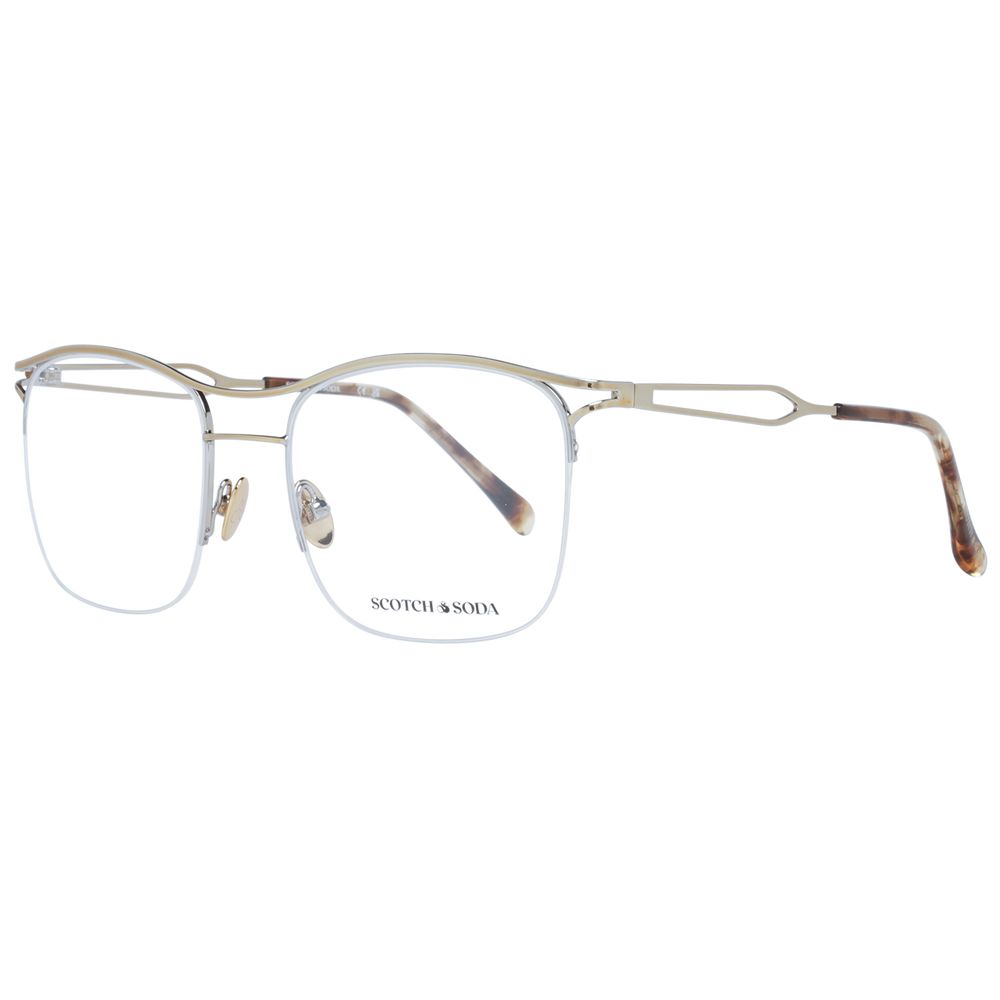 Scotch & Soda Silberne optische Brillenfassungen für Männer