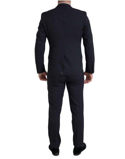 Dolce & Gabbana Blauer 2-teiliger einreihiger MARTINI Anzug