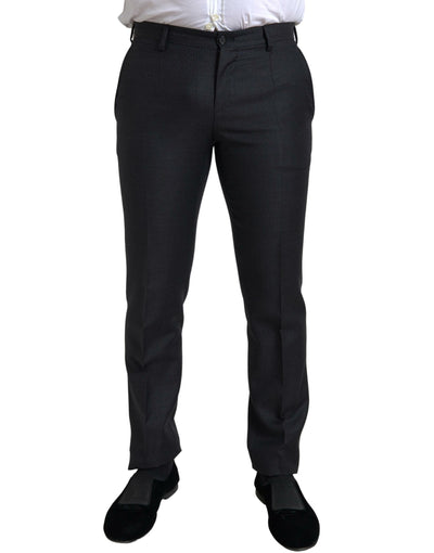 Dolce & Gabbana Schwarzer 3-teiliger einreihiger MARTINI Anzug
