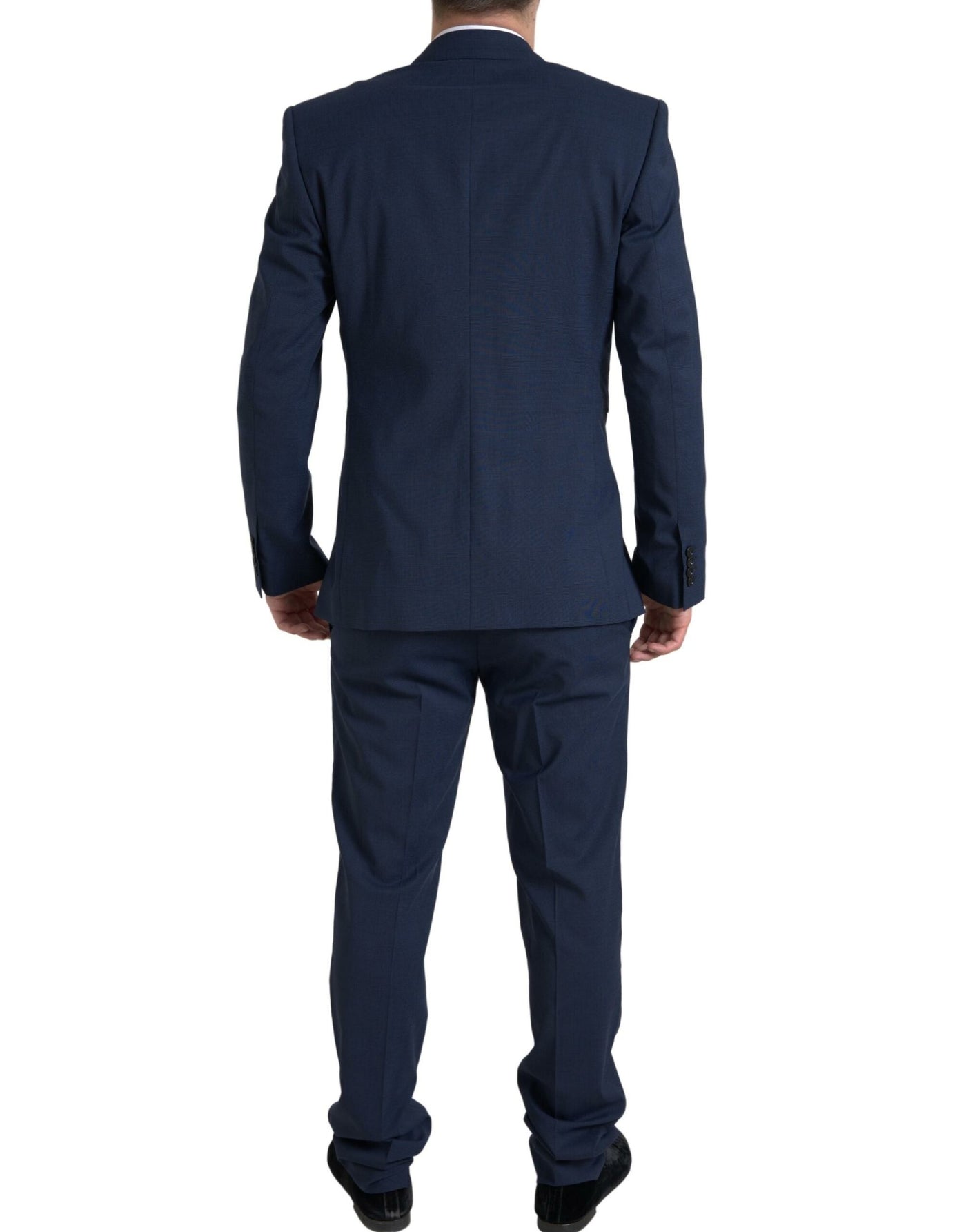 Dolce & Gabbana Blauer 2-teiliger einreihiger SICILIA-Anzug