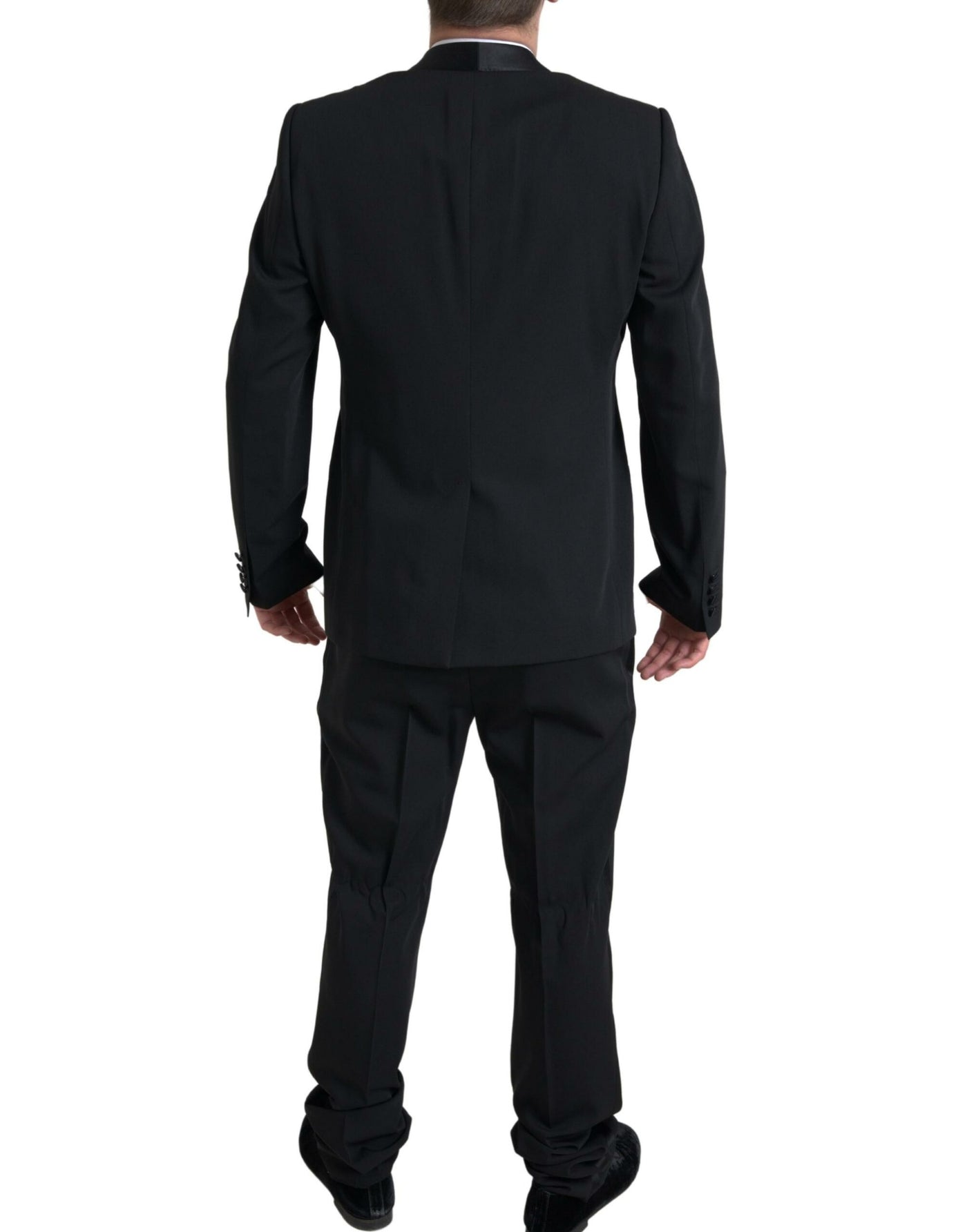 Dolce & Gabbana Schwarzer 2-teiliger einreihiger MARTINI Anzug