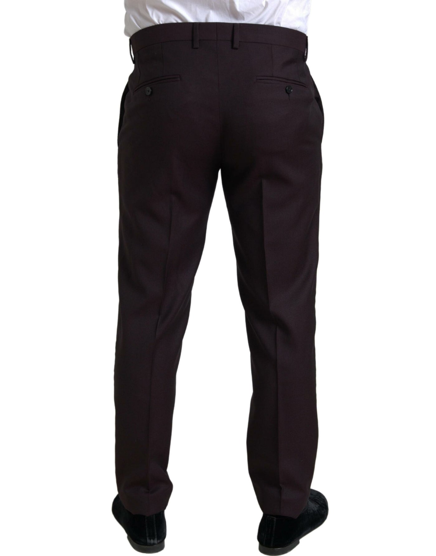 Dolce & Gabbana Kastanienbrauner 2-tlg. einreihiger MARTINI Anzug