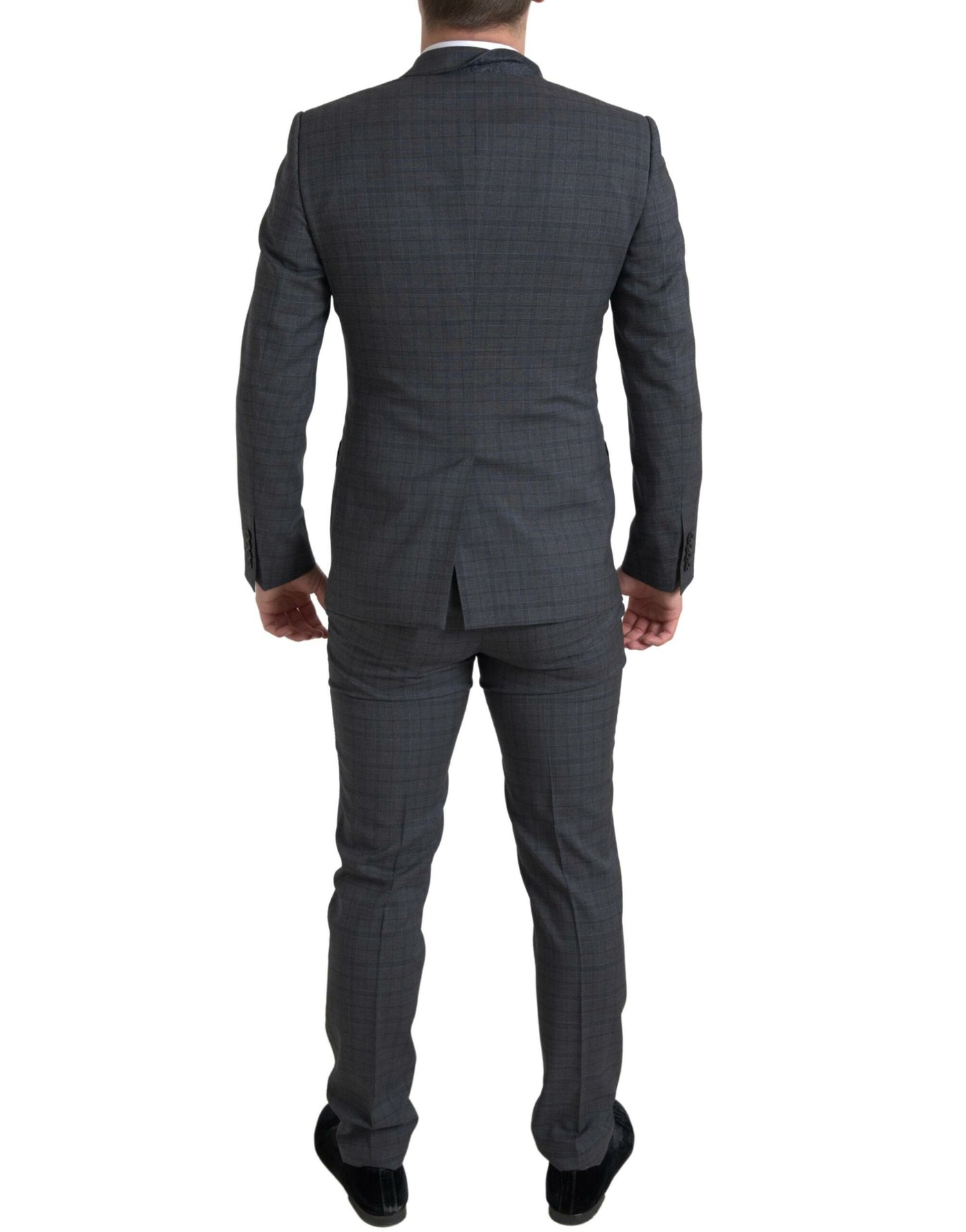 Dolce & Gabbana Grauer 2-teiliger einreihiger MARTINI Anzug
