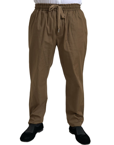 Dolce & Gabbana Brauner 2-teiliger einreihiger TAORMINA-Anzug