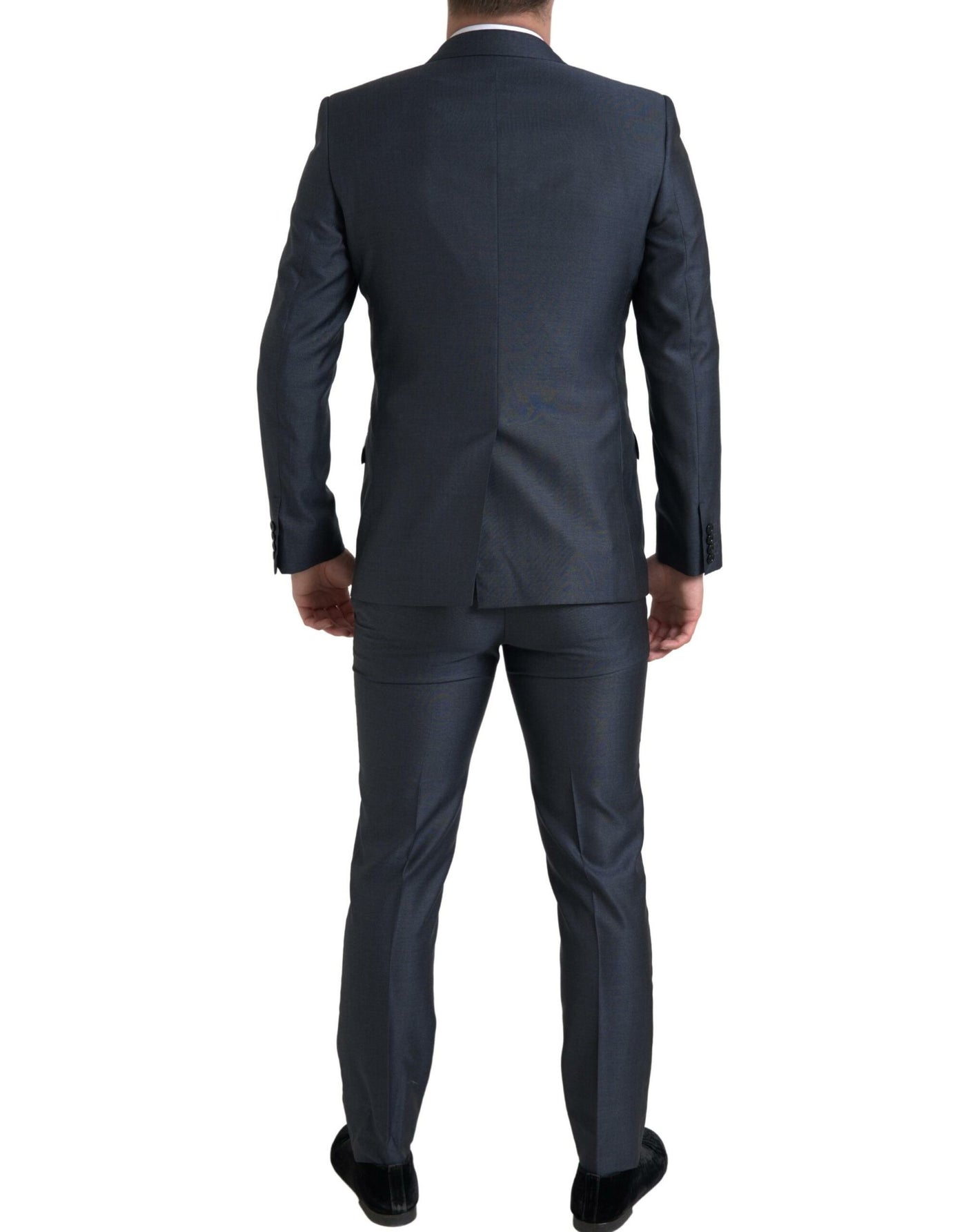 Dolce & Gabbana Blauer 2-teiliger Zweireiher MARTINI Anzug
