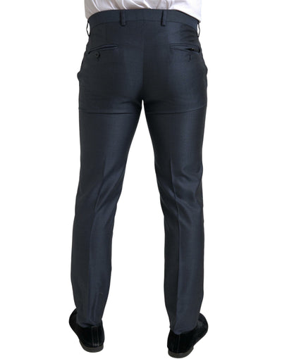 Dolce & Gabbana Blauer 2-teiliger Zweireiher MARTINI Anzug