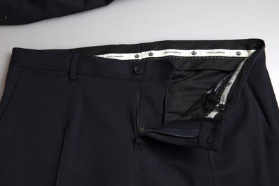 Dolce & Gabbana Blauer 2-teiliger einreihiger MARTINI Anzug